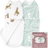 image:imageMomcozy Swaddles for Newborns Quiet Fastener Suitable for Infant 03 Months NewParentFriendly Swaddle Sack Reduce Startle Reflex Newborn Boys Girls Registry Essentials 2Pack BraveryBravery