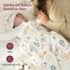 image:imageMomcozy Baby Towel with Hooded  Ultra Soft amp Absorbent Large Bath Towel Set for Comfort amp Gentle on Babys Skin  Shower Gift amp Bath Essential amp Baby Registry Search for NewbornInfantToddlerKidsDreamy Pink Orchard