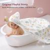 image:imageMomcozy Baby Towel with Hooded  Ultra Soft amp Absorbent Large Bath Towel Set for Comfort amp Gentle on Babys Skin  Shower Gift amp Bath Essential amp Baby Registry Search for NewbornInfantToddlerKidsDreamy Pink Orchard