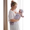 image:imageMomcozy Baby Towel with Hooded  Ultra Soft amp Absorbent Large Bath Towel Set for Comfort amp Gentle on Babys Skin  Shower Gift amp Bath Essential amp Baby Registry Search for NewbornInfantToddlerKidsInk Wash Leaves