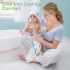 image:imageMomcozy Baby Towel with Hooded  Ultra Soft amp Absorbent Large Bath Towel Set for Comfort amp Gentle on Babys Skin  Shower Gift amp Bath Essential amp Baby Registry Search for NewbornInfantToddlerKidsMarine Turtle Magic
