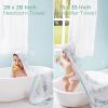 image:imageMomcozy Baby Towel with Hooded  Ultra Soft amp Absorbent Large Bath Towel Set for Comfort amp Gentle on Babys Skin  Shower Gift amp Bath Essential amp Baby Registry Search for NewbornInfantToddlerKidsMarine Whale Magic