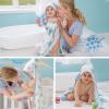 image:imageMomcozy Baby Towel with Hooded  Ultra Soft amp Absorbent Large Bath Towel Set for Comfort amp Gentle on Babys Skin  Shower Gift amp Bath Essential amp Baby Registry Search for NewbornInfantToddlerKidsMarine Turtle Magic