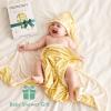 image:imageMomcozy Baby Towel with Hooded  Ultra Soft amp Absorbent Large Bath Towel Set for Comfort amp Gentle on Babys Skin  Shower Gift amp Bath Essential amp Baby Registry Search for NewbornInfantToddlerKidsLemon Leaves