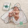 image:imageMomcozy Baby Towel with Hooded  Ultra Soft amp Absorbent Large Bath Towel Set for Comfort amp Gentle on Babys Skin  Shower Gift amp Bath Essential amp Baby Registry Search for NewbornInfantToddlerKidsPetite Blossom