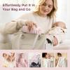image:imageMomcozy Baby Towel with Hooded  Ultra Soft amp Absorbent Large Bath Towel Set for Comfort amp Gentle on Babys Skin  Shower Gift amp Bath Essential amp Baby Registry Search for NewbornInfantToddlerKidsDreamy Pink Orchard