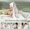image:imageMomcozy Baby Towel with Hooded  Ultra Soft amp Absorbent Large Bath Towel Set for Comfort amp Gentle on Babys Skin  Shower Gift amp Bath Essential amp Baby Registry Search for NewbornInfantToddlerKidsBravery Buddies