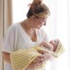 image:imageMomcozy Baby Towel with Hooded  Ultra Soft amp Absorbent Large Bath Towel Set for Comfort amp Gentle on Babys Skin  Shower Gift amp Bath Essential amp Baby Registry Search for NewbornInfantToddlerKidsLemon Leaves