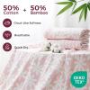 image:imageMomcozy Baby Towel with Hooded  Ultra Soft amp Absorbent Large Bath Towel Set for Comfort amp Gentle on Babys Skin  Shower Gift amp Bath Essential amp Baby Registry Search for NewbornInfantToddlerKidsBloom Bliss