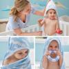 image:imageMomcozy Baby Towel with Hooded  Ultra Soft amp Absorbent Large Bath Towel Set for Comfort amp Gentle on Babys Skin  Shower Gift amp Bath Essential amp Baby Registry Search for NewbornInfantToddlerKidsMarine Whale Magic