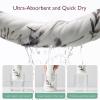image:imageMomcozy Baby Towel with Hooded  Ultra Soft amp Absorbent Large Bath Towel Set for Comfort amp Gentle on Babys Skin  Shower Gift amp Bath Essential amp Baby Registry Search for NewbornInfantToddlerKidsInk Wash Leaves