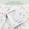 image:imageMomcozy Baby Towel with Hooded  Ultra Soft amp Absorbent Large Bath Towel Set for Comfort amp Gentle on Babys Skin  Shower Gift amp Bath Essential amp Baby Registry Search for NewbornInfantToddlerKidsWondrous Green Orchard