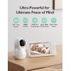 image:imageMomcozy Sound Machine for Baby20 Soothing Sounds Video Baby Monitor 55 1080P Full HD Baby Monitor with Camera