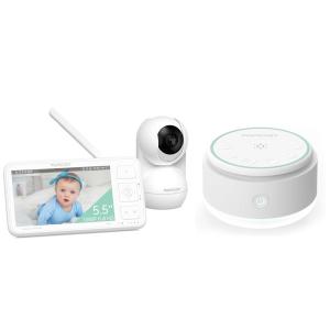 image:imageMomcozy Sound Machine for Baby20 Soothing Sounds Video Baby Monitor 55 1080P Full HD Baby Monitor with Camera