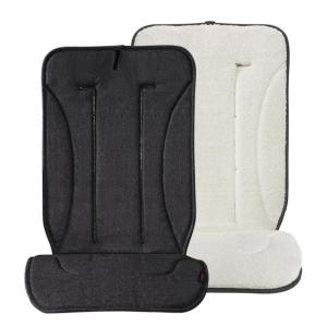 image:imageMomcozy Reversible Stroller Cushion  Universal Breathable Stroller Liner  Winter Warm Car Seat Liners  Crib Carriage Cushion Pad  Plush for Winter Use Soft Fabric for AllSeason Comfort