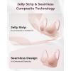 image:imageMomcozy CoolFit Nursing Bras for Breastfeeding Fixed Padding Ultra Stretch Seamless Jelly Strip Maternity Bra WirelessOyster Pink