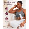 image:imageMomcozy Pumping Bra Hands Free All Day Wear Pumping amp Nursing Bra in One Holding Breast Pump for Spectra MedelaBlack grey2pk