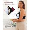 image:imageMomcozy Pumping Bra Hands Free All Day Wear Pumping amp Nursing Bra in One Holding Breast Pump for Spectra MedelaBlack2pk