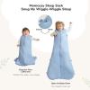 image:imageMomcozy Sleep Sack for Baby 612 Months 15 TOG Baby Wearable Blanket with Supportive Plush Filling TwoWay Zipper for Easy Diaper Changes SnapFit Design for Growing Babies Medium GiraffeBlue