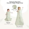 image:imageMomcozy Sleep Sack for Baby 612 Months 15 TOG Baby Wearable Blanket with Supportive Plush Filling TwoWay Zipper for Easy Diaper Changes SnapFit Design for Growing Babies Medium GiraffeGreen