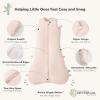 image:imageMomcozy Sleep Sack for Baby 612 Months 15 TOG Baby Wearable Blanket with Supportive Plush Filling TwoWay Zipper for Easy Diaper Changes SnapFit Design for Growing Babies Medium GiraffePink