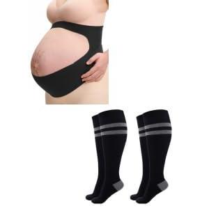 image:imageMomcozy Pregnancy Belly Band and Compression Socks for Pregnancy
