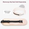 image:imageMomcozy Baby Carrier with Hip Seat Detachable HandsFree Carrier up to 44lbs Belt Extender Included Extends Waist Band up to 59 for Plus Size Parents AirmeshPink
