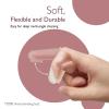 image:imageMomcozy Baby Tongue Cleaner Gauze Silicone Finger Toothbrush for Baby