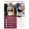 image:imageMomcozy Belly Bands for Pregnant Women OnePiece amp Portable Pregnancy Belly Band with Ergonest Back Support amp Breathable Fabric  Adjustable Maternity Belt for SmallRoundHighCarrying BellyOyster Pink