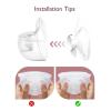 image:imageMomcozy DoubleSealed Flange 27mm Compatible with Momcozy M5 Breast Pump DoubleSealed Replacement Parts 1PC 27mmTransparent