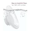image:imageMomcozy DoubleSealed Flange 27mm Compatible with Momcozy M5 Breast Pump DoubleSealed Replacement Parts 1PC 27mmTransparent
