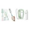 image:imageMomcozy Bottle Brush Kit with Innovative PushPress Design amp Baby Nail File Electric Green