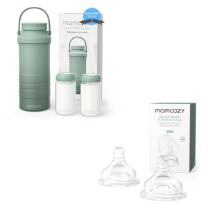 image:imageMomcozy 22oz Portable Breast Milk Cooler amp Momcozy Soft Baby Nipple