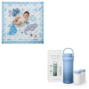 image:imageMomcozy 22oz Portable Breast Milk Cooler for Outdoor Momcozy Baby Play Mat for Floor 50x50 Thickened Playpen Mat