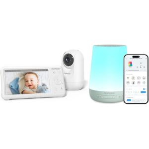 image:imageMomcozy Baby Sound Machine White Noise Machine for Baby Video Baby Monitor 1080P 5 HD Baby Monitor with Camera