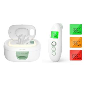 image:imageMomcozy Baby Wipe Warmer amp NonContact Forehead and Ear Thermometer