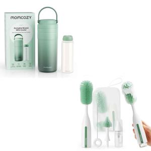image:imageMomcozy Bottle Brush Kit Pro amp Momcozy Portable Breast Milk Cooler Lite