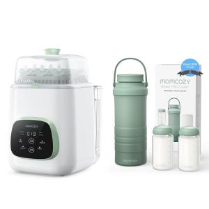 image:imageMomcozy KleanPal Pro Baby Bottle Washer amp Momcozy 22oz Portable Breast Milk Cooler for Outdoor