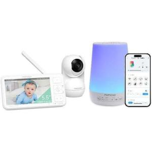 image:imageMomcozy White Noise Machine Video Baby Monitor 55 1080P Full HD Baby Monitor with Camera