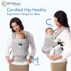image:imageMomcozy Baby Carrier Ergonomic Cozy and Lightweight Carrier Effortless to Put On Ideal for HandsFree Parenting Enhanced Lumbar Support GeometryAir MeshGrey
