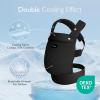 image:imageMomcozy Baby Carrier Ergonomic Cozy and Lightweight Carrier Effortless to Put On Ideal for HandsFree Parenting Enhanced Lumbar Support GeometryAir MeshBlack