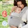 image:imageMomcozy Baby Carrier Ergonomic Cozy and Lightweight Carrier Effortless to Put On Ideal for HandsFree Parenting Enhanced Lumbar Support GeometryAir MeshGrey