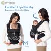 image:imageMomcozy Baby Carrier Ergonomic Cozy and Lightweight Carrier Effortless to Put On Ideal for HandsFree Parenting Enhanced Lumbar Support GeometryAir MeshBlack