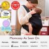 image:imageMomcozy Baby Carrier Ergonomic Cozy and Lightweight Carrier Effortless to Put On Ideal for HandsFree Parenting Enhanced Lumbar Support GeometryCottonBlack
