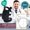 image:imageMomcozy Baby Carrier Ergonomic Cozy and Lightweight Carrier Effortless to Put On Ideal for HandsFree Parenting Enhanced Lumbar Support GeometryCottonBlack
