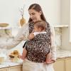image:imageMomcozy Baby Carrier Ergonomic Cozy and Lightweight Carrier Effortless to Put On Ideal for HandsFree Parenting Enhanced Lumbar Support GeometryCottonLeopard