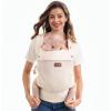 image:imageMomcozy Breathable Baby Carrier Ergonomic and Lightweight Infant Carrier for 745lbs with Enhanced Lumbar Support All Day Comfort for HandsFree Parenting Air MeshApricot Beige