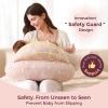 image:imageMomcozy Original Nursing Pillow for BreastfeedingPioneering Safety Guard Wider Feeding Pillows for More Support for Mom amp Baby Easier Nursing amp Hand Free Fit for All Removable Cotton Cover