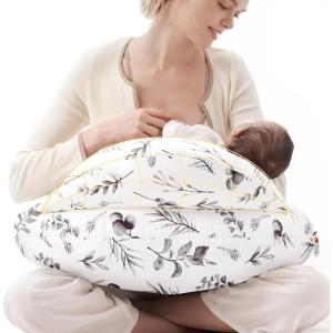 image:imageMomcozy Nursing Pillow for BreastfeedingPioneering Safety Guard Wider Feeding Pillows for More Support for Mom amp Baby Easier Nursing amp Hand Free Fit for All Removable Cotton CoverInk Embrace