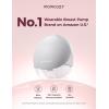 image:imageMomcozy Upgraded M9Original Upgraded M9 Breastfeeding PartsDoubleLayed Diaphragm2 Pack1 PumpGray